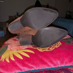 Charles David Nexus boot in cognac suede. Sz 8. Worn once lightly! Perfect.